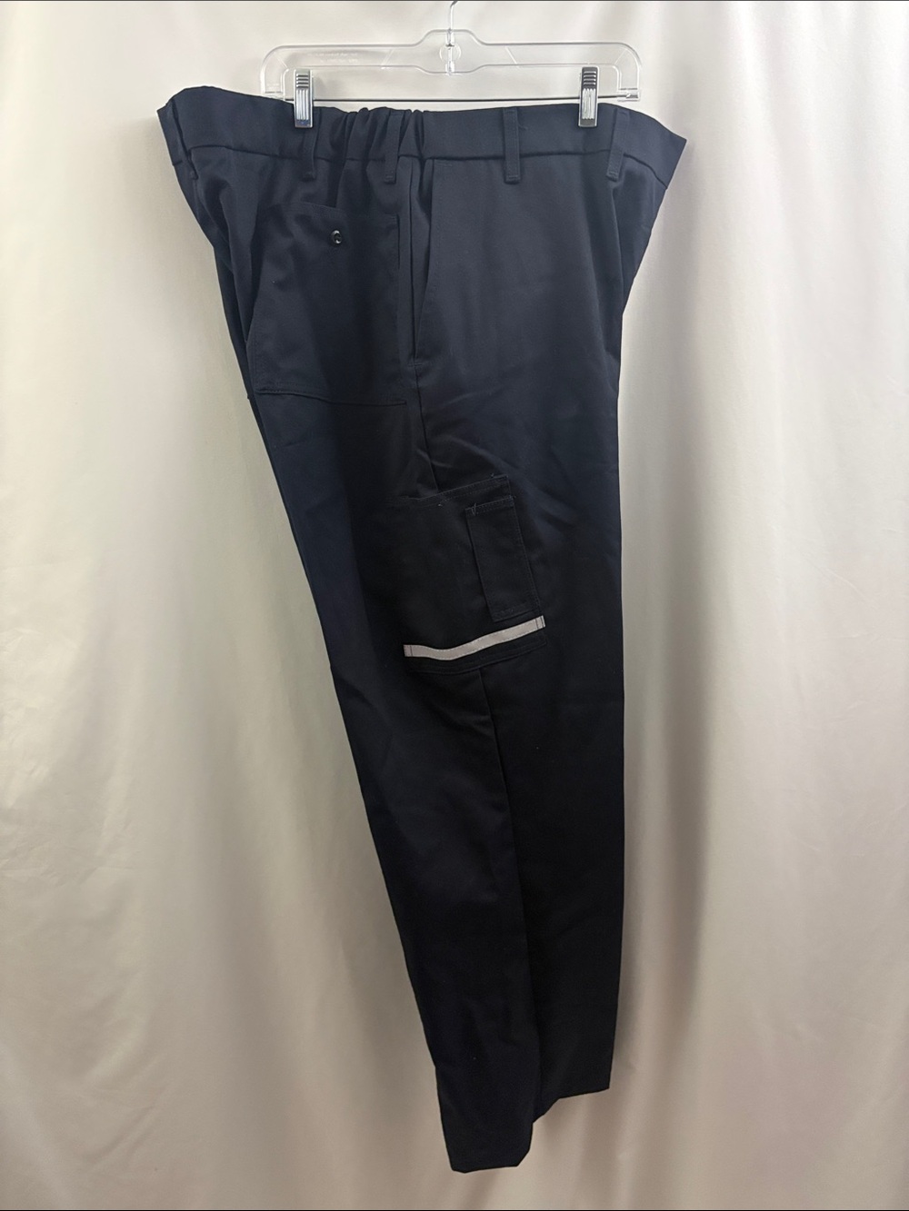 FedEx Employee Uniform Pants - 44R x 32 Navy Reflective New With Tags Worker